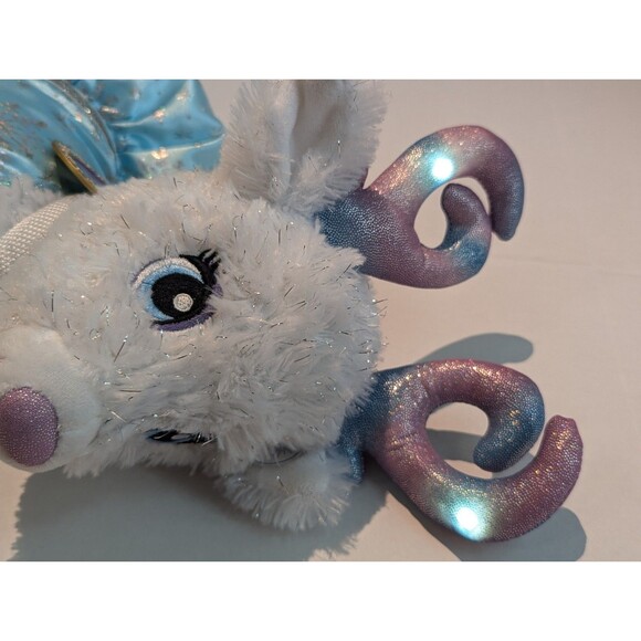 Build a Bear Glisten Plush Reindeer 13" Lights Up Works! Christmas Santa’s Deer - Picture 8 of 11